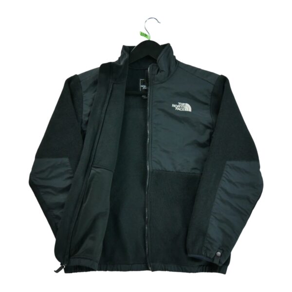 Veste polaires enfant manches longues noir The North Face Col Montant QWE0089