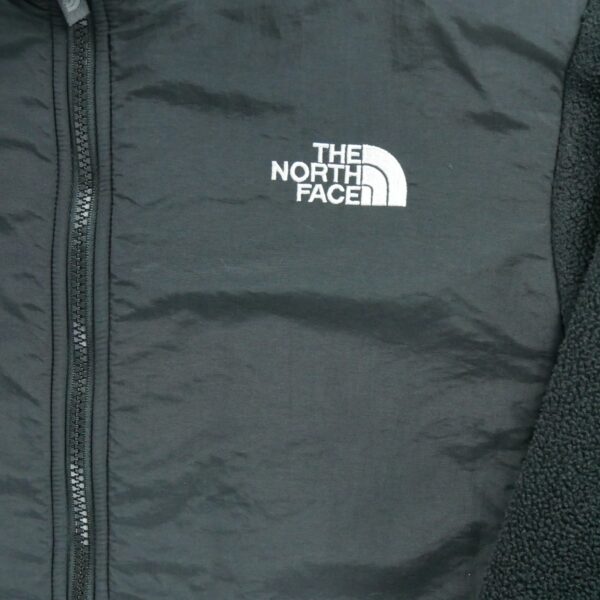 Veste polaires enfant manches longues noir The North Face Col Montant QWE3677