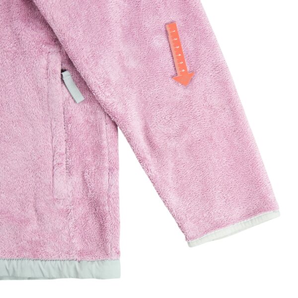 Veste polaires enfant manches longues rose The North Face Col Montant QWE2034