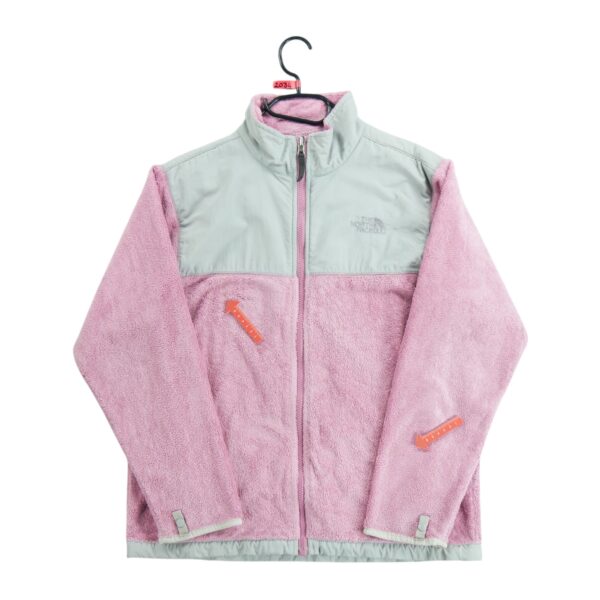 Veste polaires enfant manches longues rose The North Face Col Montant QWE2034