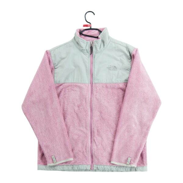 Veste polaires enfant manches longues rose The North Face Col Montant QWE2034