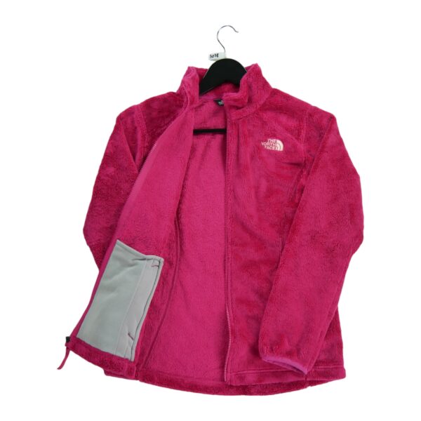 Veste polaires enfant manches longues rose The North Face Col Montant QWE3058