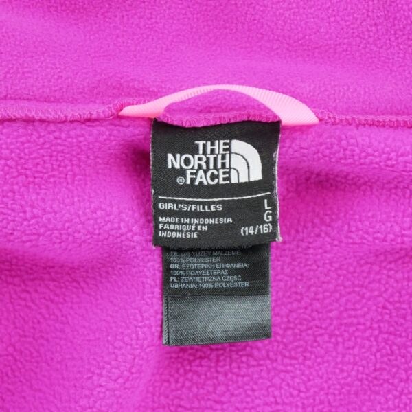 Veste polaires enfant manches longues rose The North Face Col Montant QWE3245