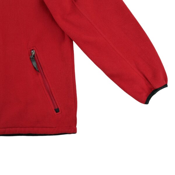 Veste polaires enfant manches longues rouge The North Face Col Montant QWE0039