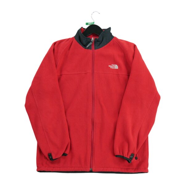 Veste polaires enfant manches longues rouge The North Face Col Montant QWE0039