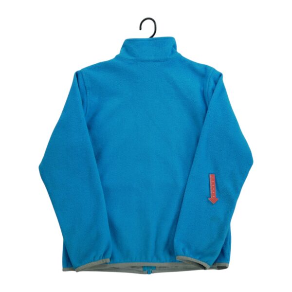 Veste polaires enfant manches longues turquoise The North Face Col Montant QWE2032