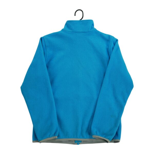 Veste polaires enfant manches longues turquoise The North Face Col Montant QWE2032