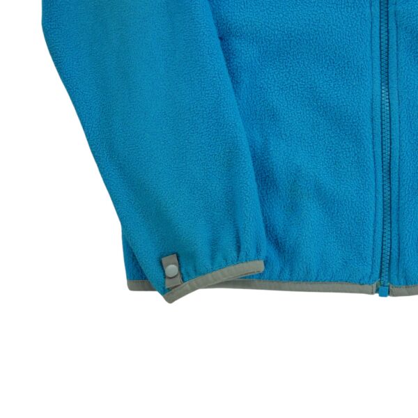 Veste polaires enfant manches longues turquoise The North Face Col Montant QWE2032