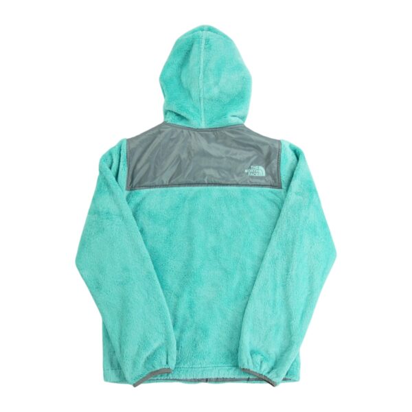 Veste polaires enfant manches longues turquoise The North Face Col Rond QWE3718