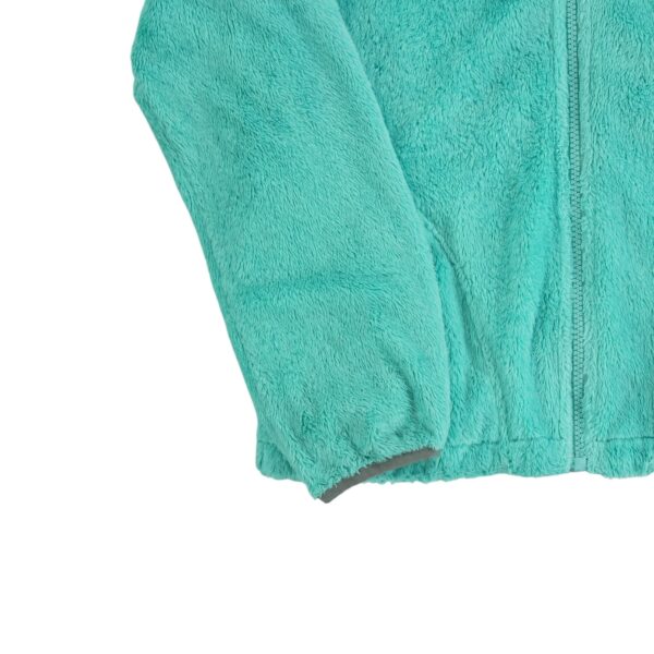 Veste polaires enfant manches longues turquoise The North Face Col Rond QWE3718