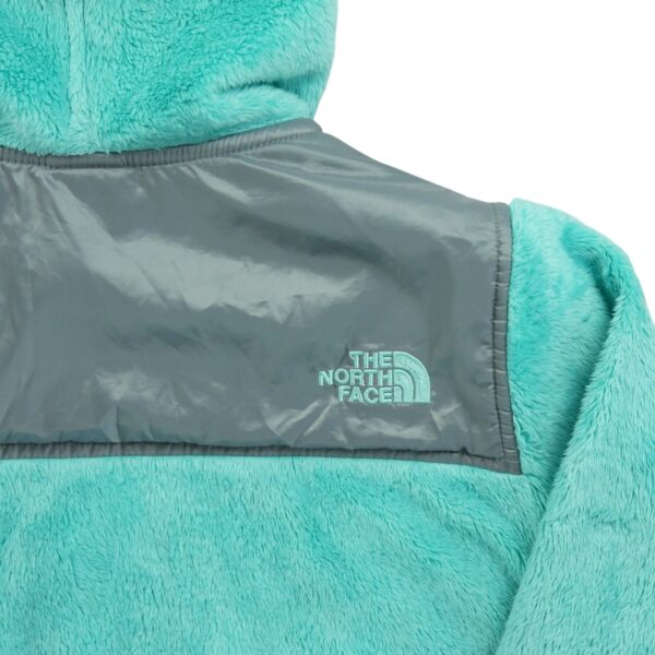 Veste polaires enfant manches longues turquoise The North Face Col Rond QWE3718