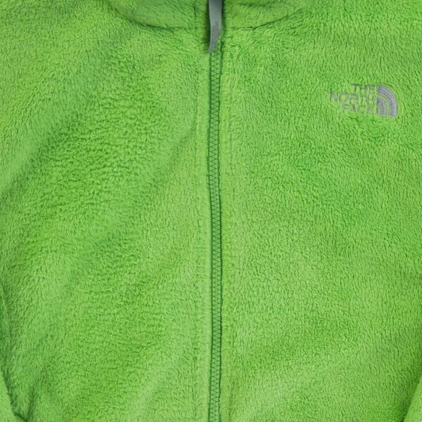 Veste polaires enfant manches longues vert fluo The North Face Col Montant QWE0195