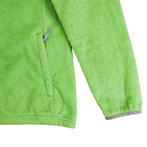 Veste polaires enfant manches longues vert fluo The North Face Col Montant QWE0195