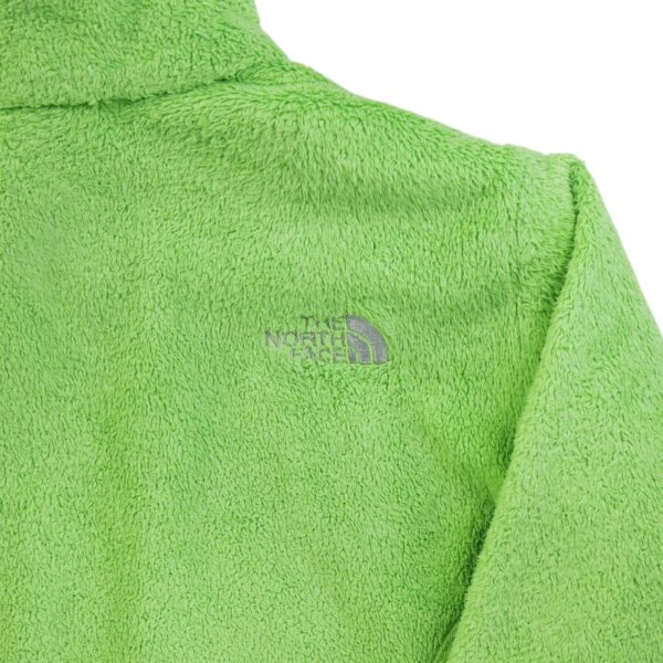 Veste polaires enfant manches longues vert fluo The North Face Col Montant QWE0195