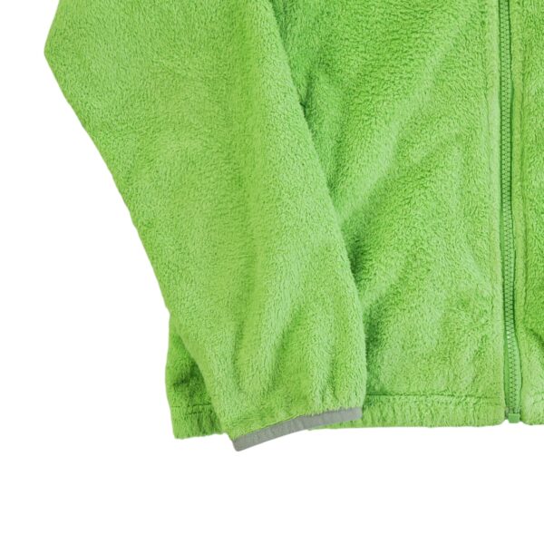 Veste polaires enfant manches longues vert fluo The North Face Col Montant QWE0195