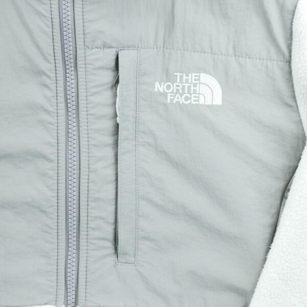 Veste polaires femme manches longues blanc The North Face Col Montant QWE0113