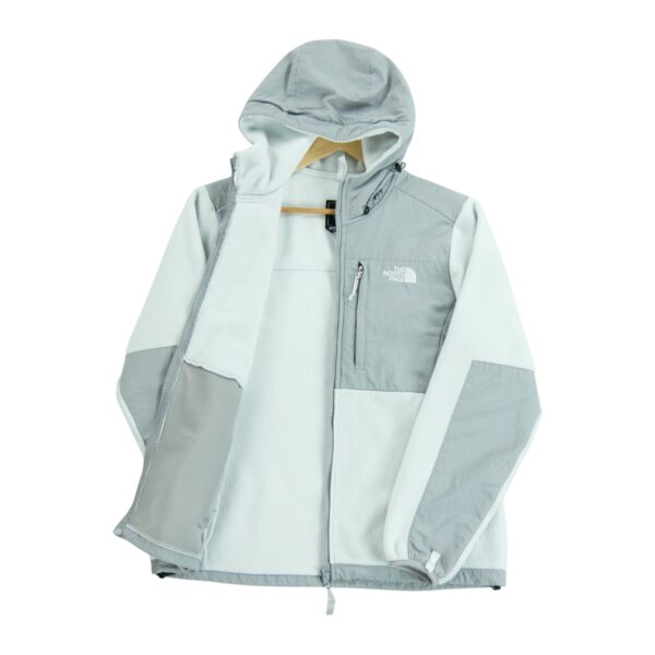 Veste polaires femme manches longues blanc The North Face Col Montant QWE1320