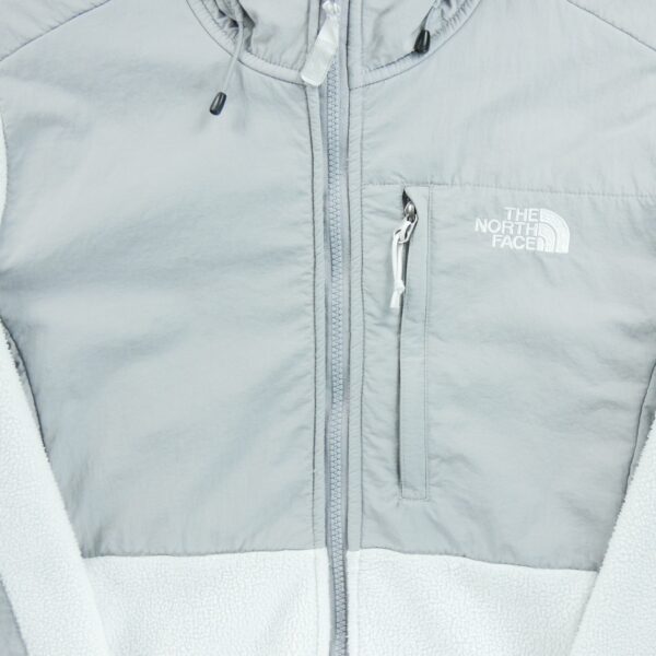 Veste polaires femme manches longues blanc The North Face Col Montant QWE1320