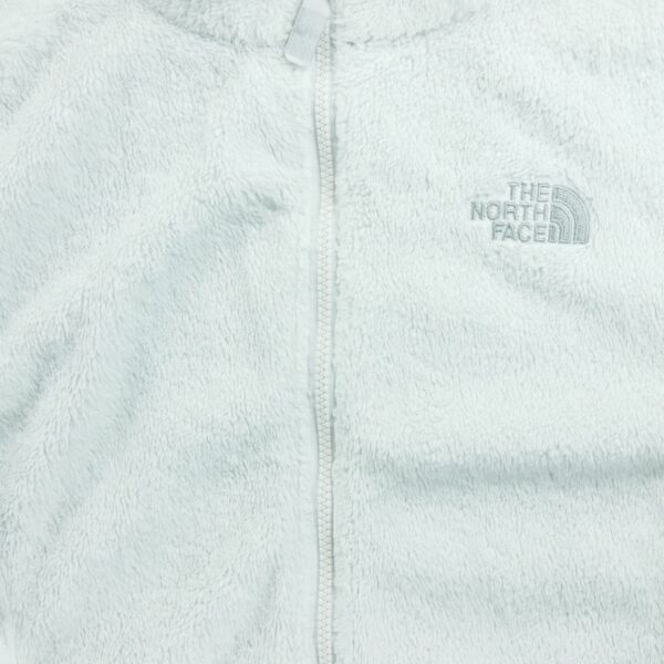 Veste polaires femme manches longues blanc The North Face Col Montant QWE2010