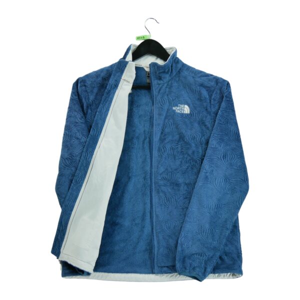 Veste polaires femme manches longues bleu The North Face Motif a motifs Col Montant QWE0541