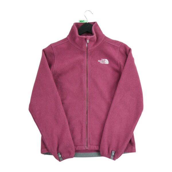 Veste polaires femme manches longues bordeaux The North Face Col Montant QWE0604