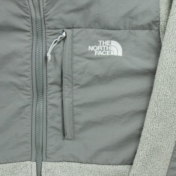 Veste polaires femme manches longues gris The North Face Col Montant QWE3357