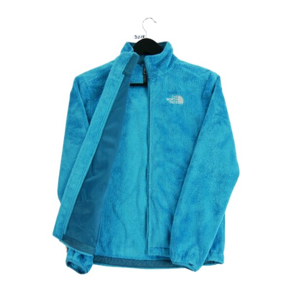 Veste polaires femme manches longues turquoise The North Face Col Montant QWE3018