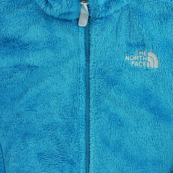 Veste polaires femme manches longues turquoise The North Face Col Montant QWE3018