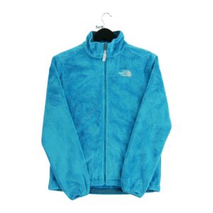 Veste polaires femme manches longues turquoise The North Face Col Montant QWE3018