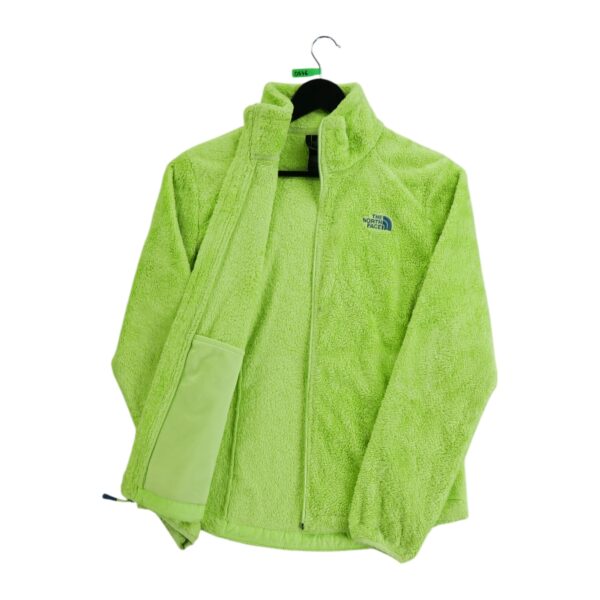 Veste polaires femme manches longues vert fluo The North Face Col Montant QWE0546