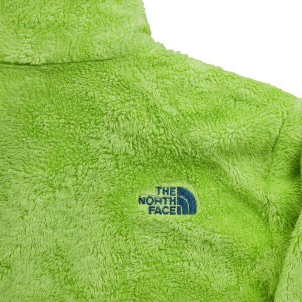 Veste polaires femme manches longues vert fluo The North Face Col Montant QWE0546