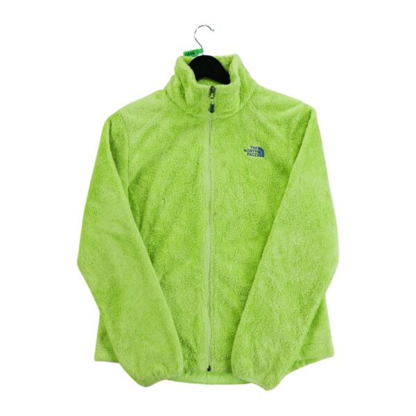 Veste polaires femme manches longues vert fluo The North Face Col Montant QWE0546