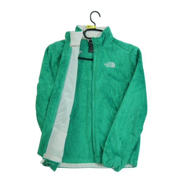 Veste polaires femme manches longues vert The North Face Col Montant QWE1551