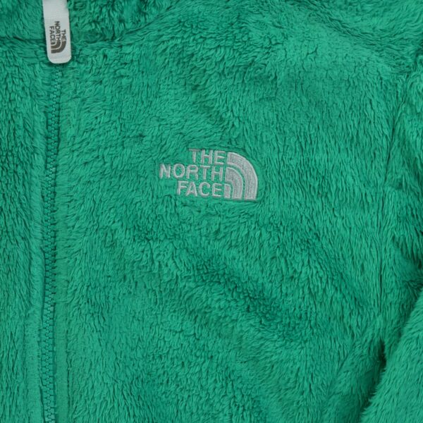 Veste polaires femme manches longues vert The North Face Col Montant QWE1551