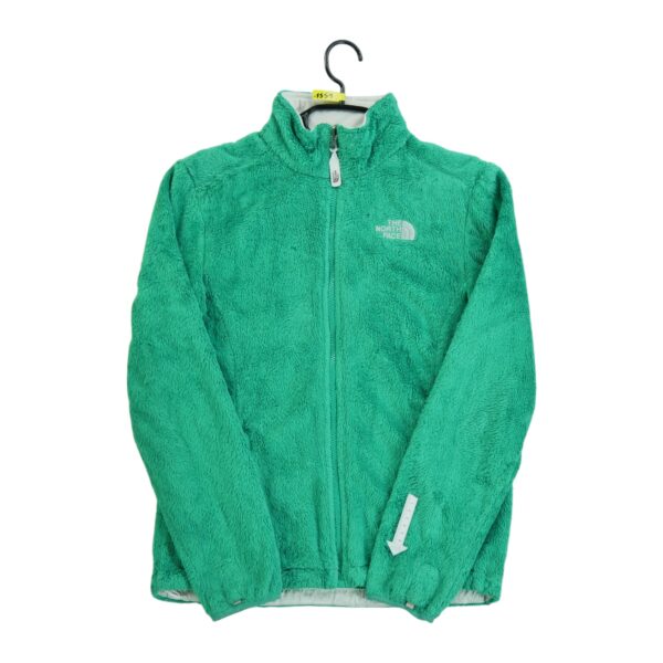 Veste polaires femme manches longues vert The North Face Col Montant QWE1551