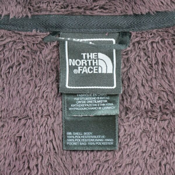 Veste polaires femme manches longues violet The North Face Col Montant QWE3556