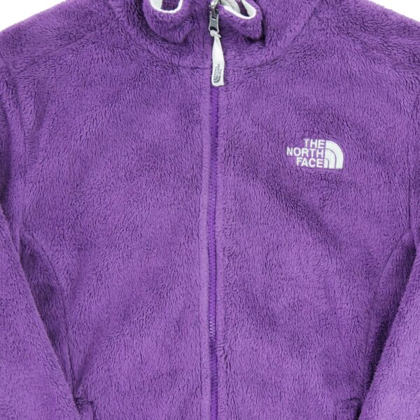 Veste polaires femme manches longues violet The North Face Col Montant QWE3650