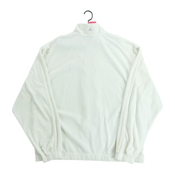 Veste polaires homme manches longues blanc Adidas Col Montant QWE2014