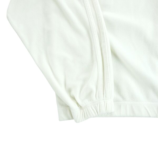 Veste polaires homme manches longues blanc Adidas Col Montant QWE2014