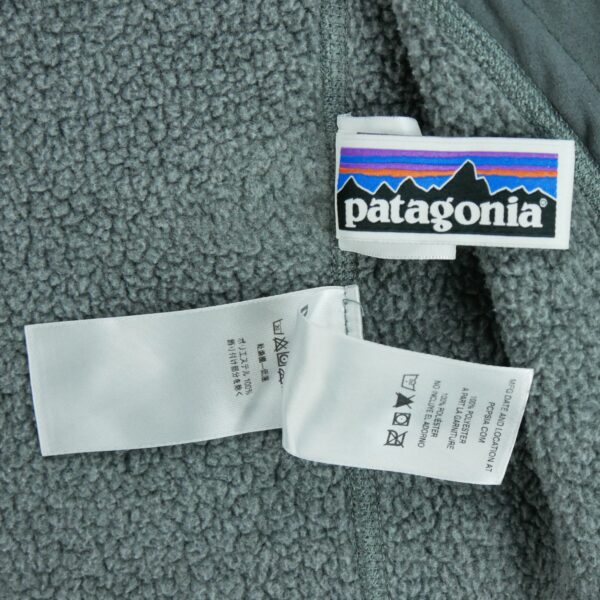 Veste polaires homme manches longues gris Patagonia Col Montant QWE3737