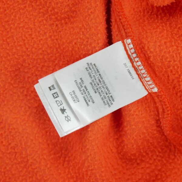 Veste polaires homme manches longues orange Columbia Col Montant QWE3323