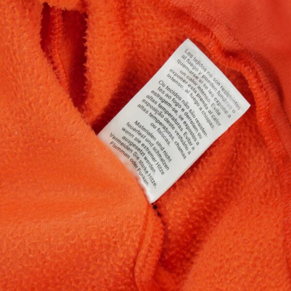 Veste polaires homme manches longues orange Columbia Col Montant QWE3323