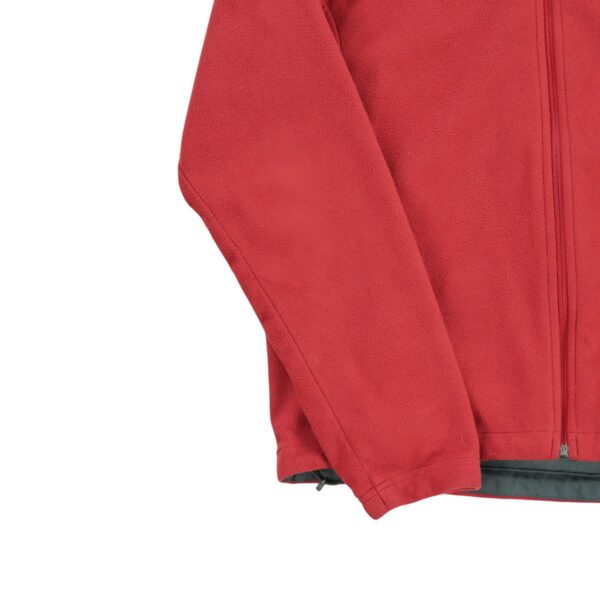 Veste polaires homme manches longues rouge The North Face Col Montant QWE0266