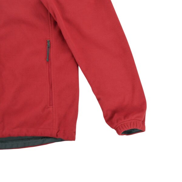 Veste polaires homme manches longues rouge The North Face Col Montant QWE0266