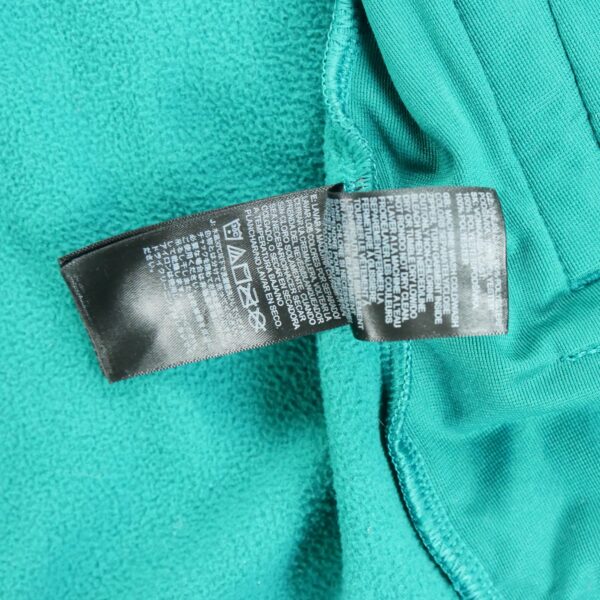 Veste polaires homme manches longues turquoise The North Face Col Montant QWE3876