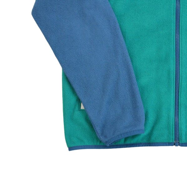 Veste polaires homme manches longues turquoise The North Face Col Montant QWE3876