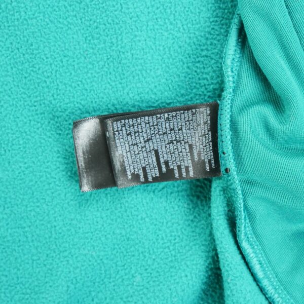 Veste polaires homme manches longues turquoise The North Face Col Montant QWE3876