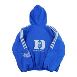 Blouson homme manches longues bleu Adidas Col Montant Equipe Duke QWE2409