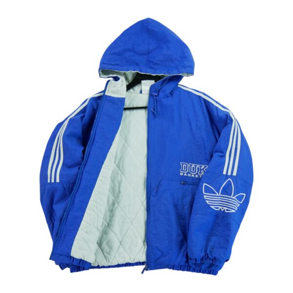 Blouson homme manches longues bleu Adidas Col Montant Equipe Duke QWE2409