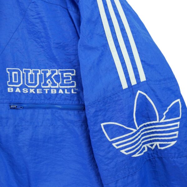 Blouson homme manches longues bleu Adidas Col Montant Equipe Duke QWE2409